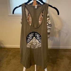 Boho Moth Tank Top.